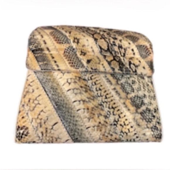 Morel Vintage snakeskin clutch with coin purse - Picture 9 of 10